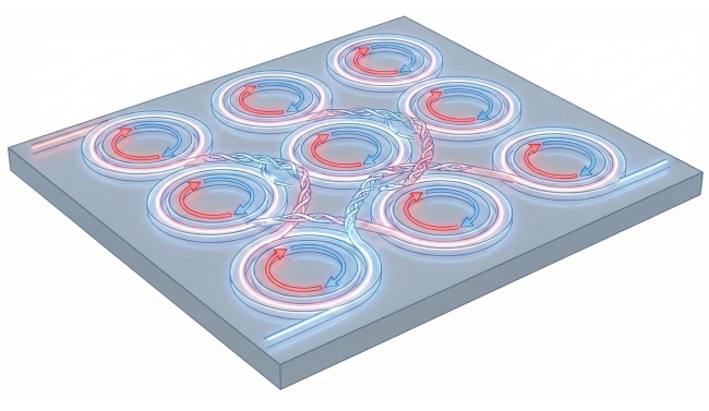 서울공대 전기정보공학부 유선규·박남규 교수팀, 광집적회로를 이용한 위상학적 비가환 광자 컴퓨팅 플랫폼 구현 성공
