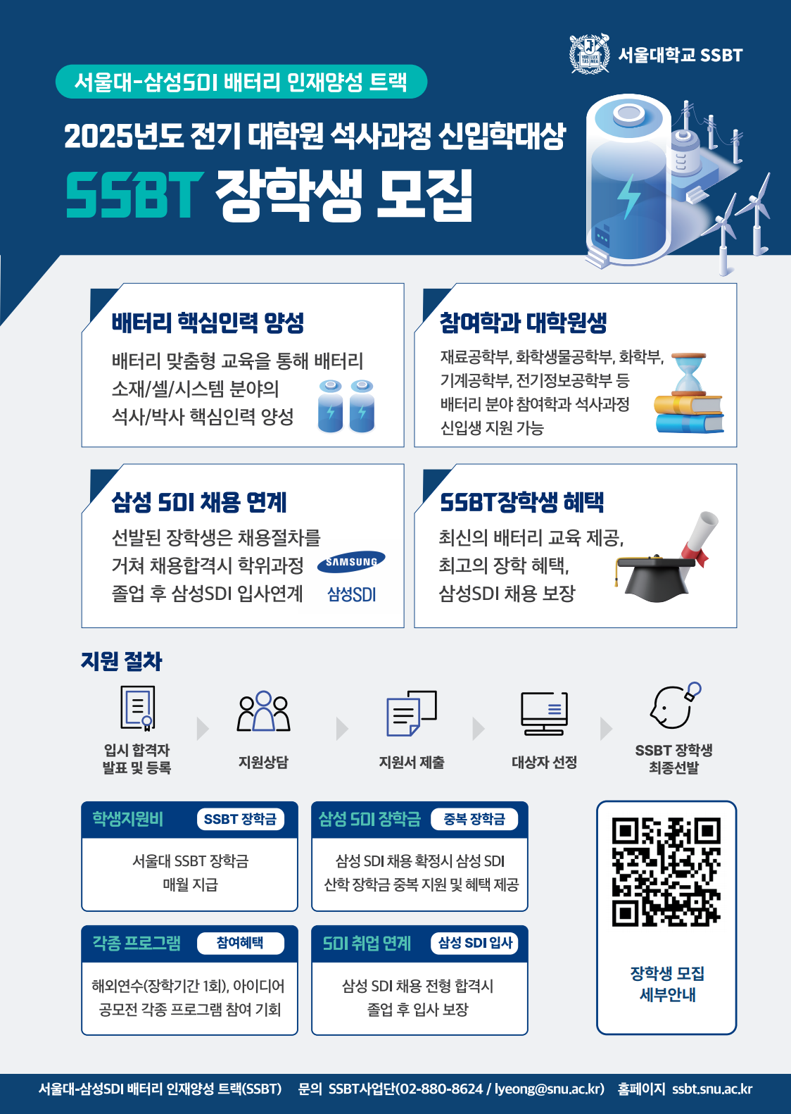 2025 전기 장학생 추가모집-포스터