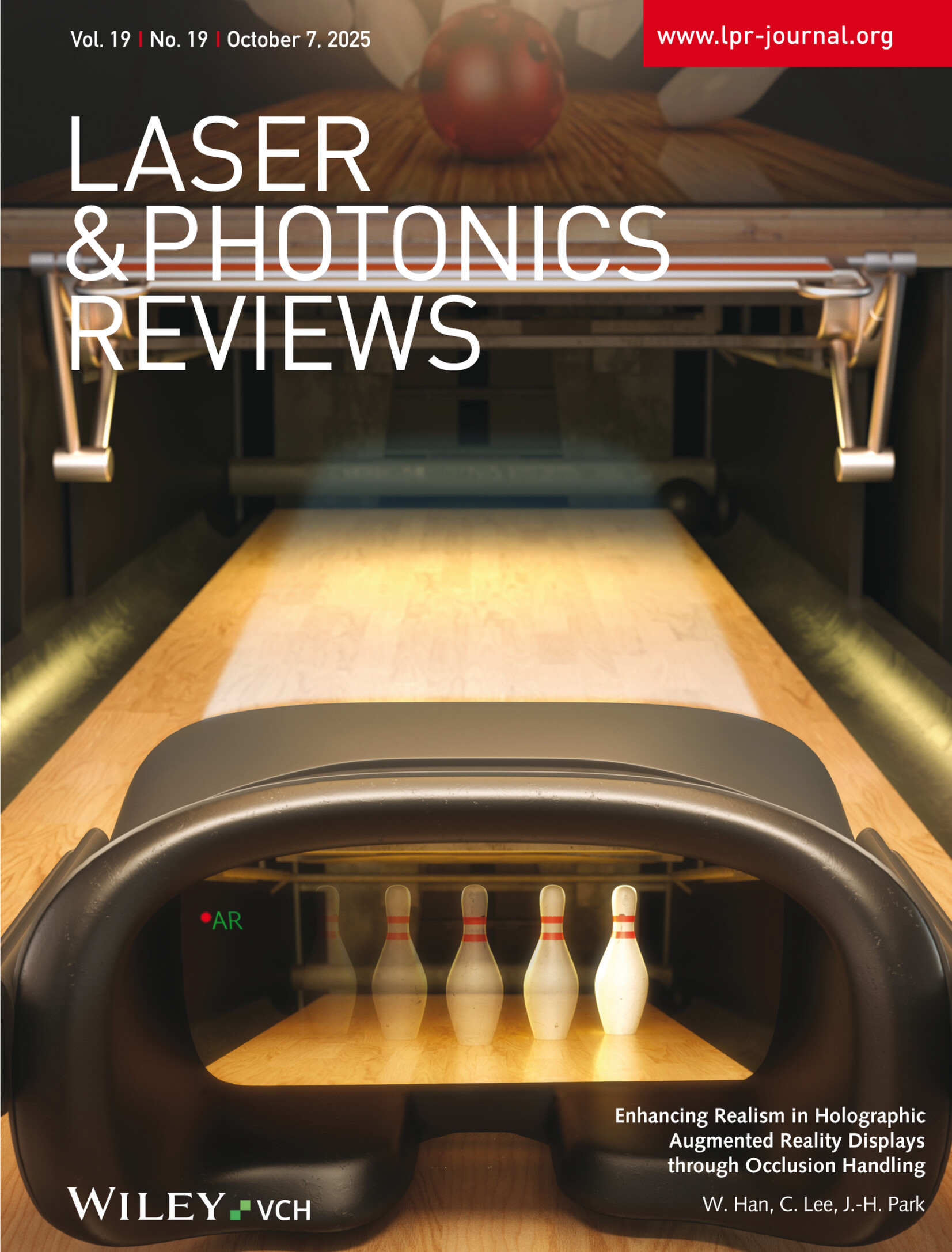 Laser & Photonics Reviews 내부 표지