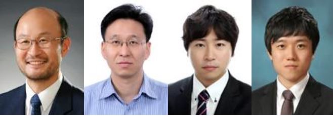 서울대 재료공학부 박병우 교수 공동 연구팀: (왼쪽부터) 서울대 박병우 교수, 경기대 박용준 교수, 한국기계연구원 남승훈 박사, 서울대 강준현 박사