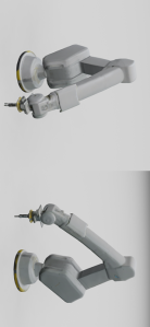 Design and fabrication of 6-axis robot arms for automation of 3d printing post-processing