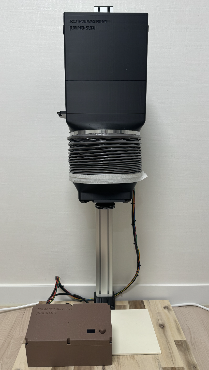 밝기 및 대비 조절이 가능한 LED 기반 대형 확대기